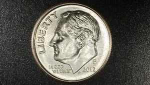 2012 P Rosevelt Dime error (#13) - Picture 1 of 13