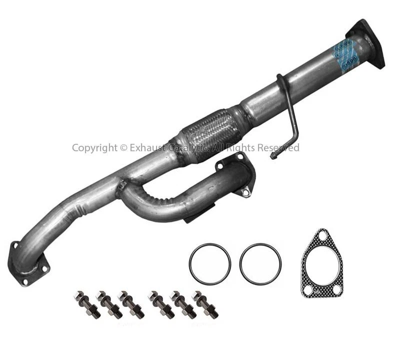 2005-2015 HONDA PILOT 3.5L Exhaust Flex Pipe with Gaskets  — 第 1/2 张图片