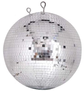 Qtx Professional mirror ball 7mm x 7mm tiles - 30cm - Picture 1 of 1