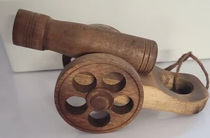 Modell / Deko Kanone aus Holz - Bild 1 von 5