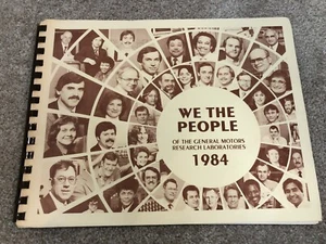 Vtg 1984 General Motors Research Laboratories "We The People" Corporate Yearbook - Bild 1 von 11