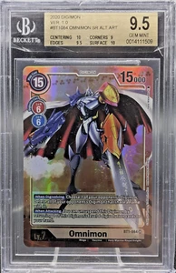 Omnimon - Digimon TCG - 1.0 - Alt Art - BT1 - BGS 9.5 - Bild 1 von 2