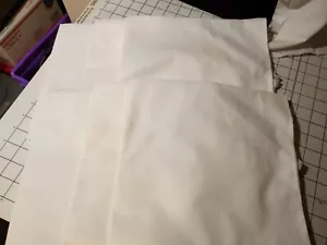 52x22 USA MADE Standard Daycare cot sheets solid white set of 6 - Picture 1 of 3