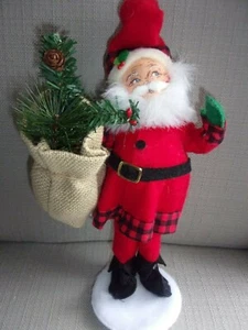 MUÑECA ANNALEE 9 PULGADAS MONTAÑA NAVIDAD SANTA - Imagen 1 de 2