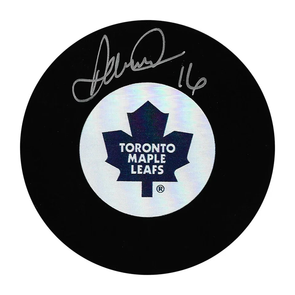 Darcy Tucker Autographed Toronto Maple Leafs Puck - Image 1 of 1