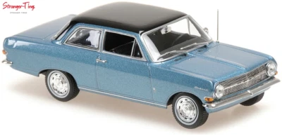 MiniChamps Opel Rekord A - 1962 - Blue 1:43 Scale - Image 1 of 2