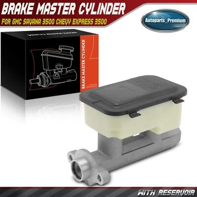 Brake Master Cylinder w/ Reservoir for GMC Savana 3500 Chevy Express 3500 96-02 - Image 1 of 4