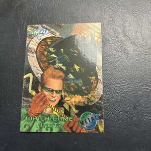 B30s Batman Forever 1995 Dc Comics Fleer Metal #44 Riddler Which Came First? - Picture 1 of 2