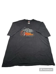 Harley Davidson 2008 Men’s Black T Shirt Size XL Too Tough To Die - Picture 1 of 5