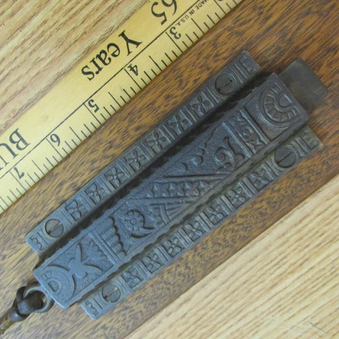 OLD VICTORIAN LATCH PULL FOR DOOR SALEMANS SAMPLE? Cover