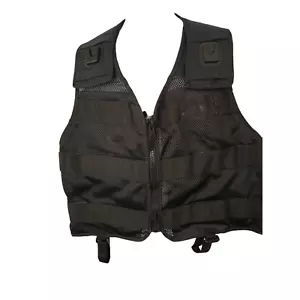 Protec 600 MOLLE Tactical Modular Vest Airsoft Ex Police Military Various Sizes - Foto 1 di 7