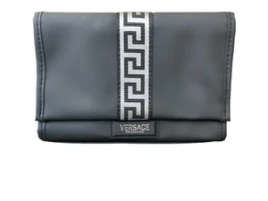 Versace Fragrance Men's Pouch/Travel/Clutch Small Size Bag in Black Color - Picture 1 of 5