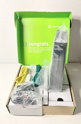 Centurylink ZyXel C1100Z DSL Wireless WiFi Modem Router With Cable Power Cord. - Image 1 of 4