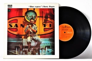RCA MASTERS FXL1 7234 FRANCE SHORTY ROGERS "Blues Express" GATEFOLD COVER - Bild 1 von 4