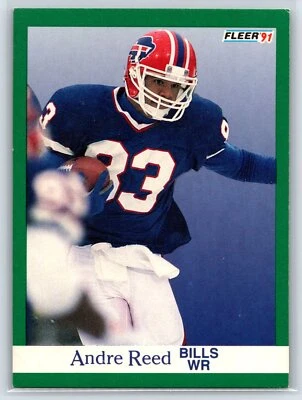 1991 Fleer Andre Reed Buffalo Bills #8 - Image 1 of 2