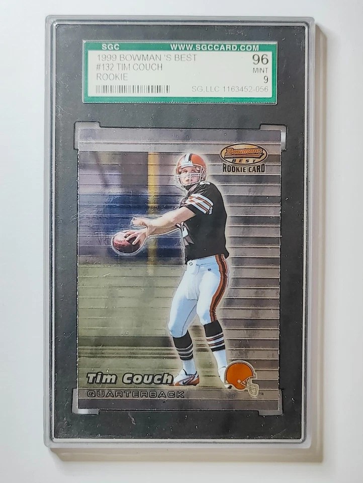 1999 Bowman?s Best #132 Tim Couch  Rookie (RC) SGC 9 Mint - Image 1 of 2