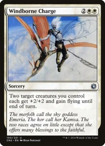 4 Windborne Charge x4 4x - NM - Conspiracy: Take the Crown SPARROW MAGIC - Picture 1 of 1