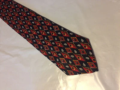 Corbata para hombre azul rojo blanco EDWARDS (10218) Foto 1 de 2