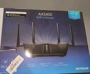 Netgear Nighthawk 6Stream router WiFi 6 dual band (RAX54S) AX5400 velocità wireless - Foto 1 di 2