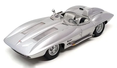 Autoart 1/18 Scale DC12124B - 1959 Chevrolet Corvette Stingray - Silver - Image 1 of 4