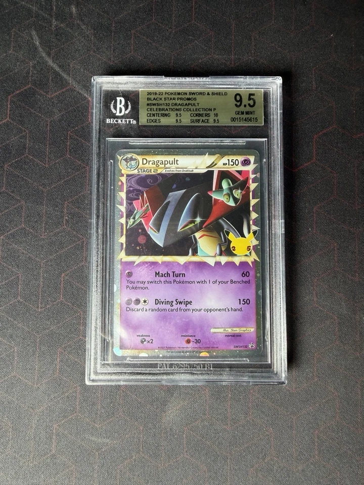Dragapult (Prime) SWSH132 SWSH: Sword & Shield Promo Cards Holo BGS 9.5 - Image 1 of 2