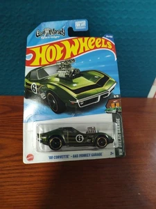 Hot Wheels 2025 Gas Monkey Garage Green '68 Corvette 134/250 HW Dream Garage 5/5 - Bild 1 von 7