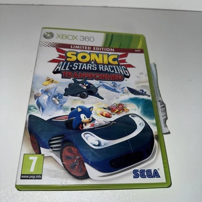 Sonic All Stars Racing Transformed Limited Edition Xbox 360 Video Game Complete - Image 1 of 3