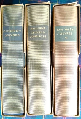 Lot Livres Anciens La Pléiade Mallarmé Diderot P.Valery - Photo 1/4