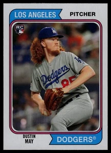 2020 Topps Archives #141 Dustin May RC Los Angeles Dodgers - Picture 1 of 2