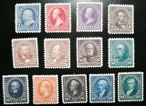 US Stamps SC# 247-263 1894 Bureau Issue Replica Set - Picture 1 of 2