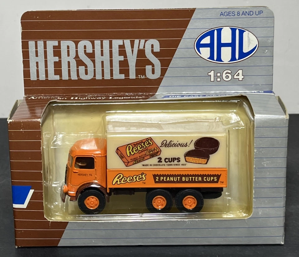 AHL American Highway Legends Hershey's Chocolate Truck Reese's 1:64 Model CJ NIB - Image 1 of 4