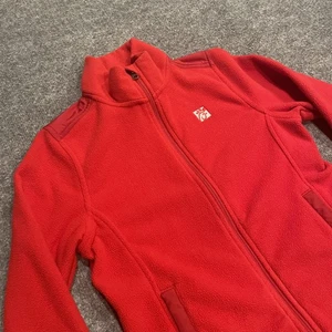 Chick-fil-A Team Style Fleece Jacket Womens Small Red Full Zip OOBE Coat Logo - Picture 1 of 11