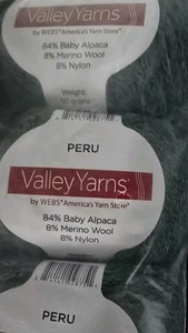 3-KNÄUEL-TALGARNE PERU ALPAKA WOLLE NYLONMISCHUNG 50G FARBE SAGE BRUSH - Bild 1 von 5