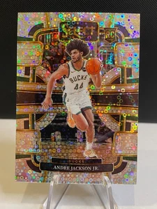 2023-24 Panini Select - Concourse Andre Jackson #98 Disco Prizm (RC) - Bild 1 von 2