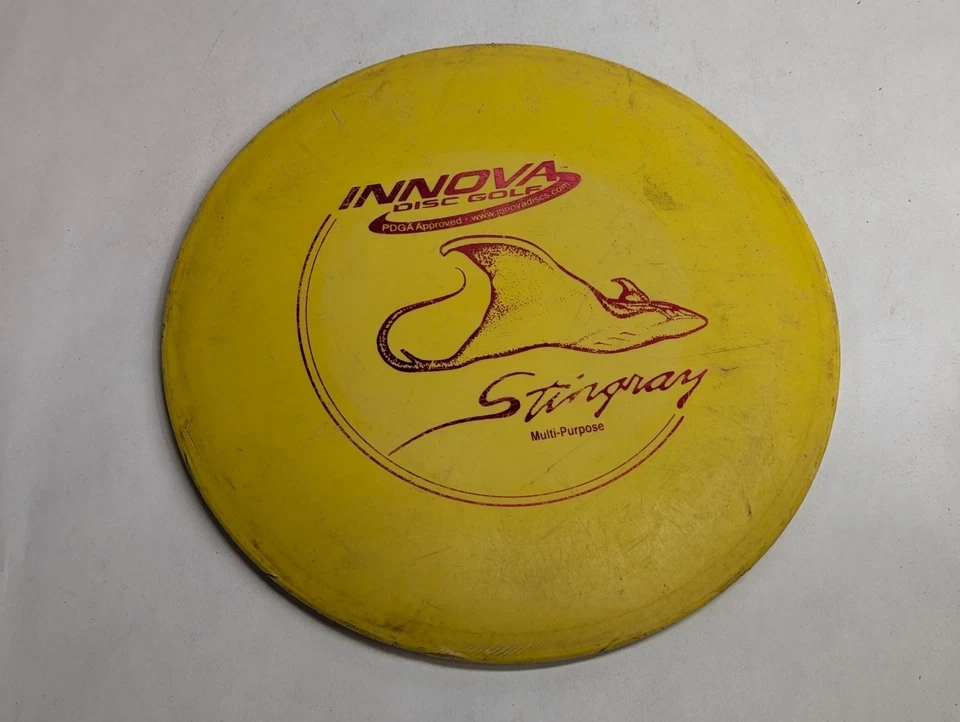 Innova DX Stingray Disc Golf Midrange Driver PFN 148g Yellow - Image 1 of 4