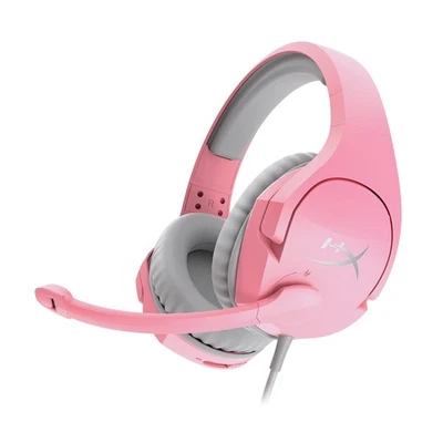 HyperX Cloud Stinger pink gaming headset PC/PS4 compatible Manufacturer 2 years - Image 1 of 4