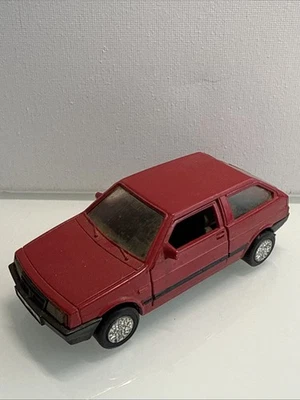 O566 Modellauto 1:87 AwtoWas Lada Samara VAZ 2108 Pkw Metall rot ca  1:40 - Bild 1 von 4