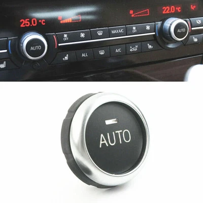 Front/Rear AC Climate Control Knob Button Cover for BMW X6 2014-2019 X5 2014-18 - image 1 of 4