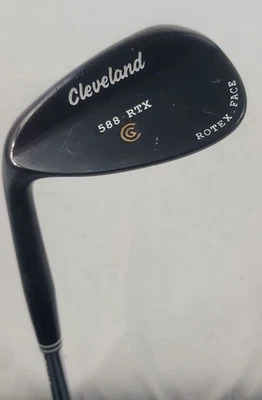 Cleveland 588 RTX Rotex Face 56° 14 Golf Wedge Steel Shaft Left Hand - Image 1 of 4