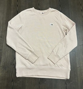 The North Face Sweater Women's Small Pink Long Sleeve Pullover Sweatshirt - Picture 1 of 6