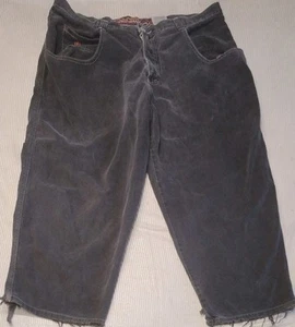 Vintage JNCO Flaming Buddha Wide Leg Skate Jeans Distressed Y2K 38x32 - Picture 1 of 17