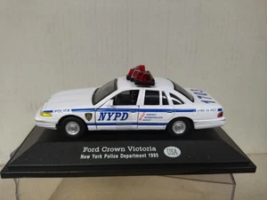 FORD CROWN VICTORIA 1995 NEW YORK POLICE 1:43 FABBRI BLISTER OPEN - Imagen 1 de 5
