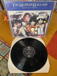 THE BEATLES Ballads 1980 EMI/Parlophone UK IMPORT LP PCS 7214 EXC-/EXC - Picture 1 of 1