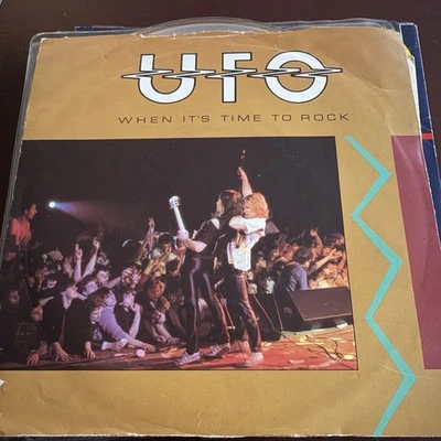 UFO - When It's Time To Rock (UK 7") - 1983 - CHS 2672 Used - Image 1 of 4
