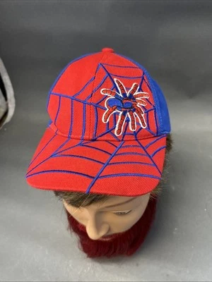 Gorra de bola ajustable con correa de acrílico araña roja y bordada Blue Ocean Jr. Foto 1 de 4