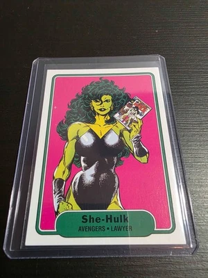 2015 Marvel Retro 1982 Fleer She-Hulk #9 - Image 1 of 4