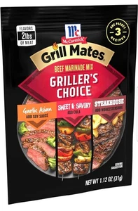 MCCORMICK GRILL MATES GRILLER AUSWAHL Rinder Marinade Mix schneller Versand - Bild 1 von 6