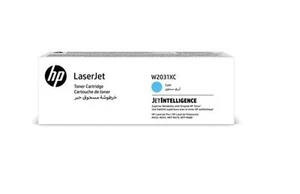 HP W2031XC W2031-00903 Laserjet origional toner cartridge cyan new - Photo 1/1