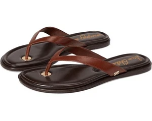 Sandalias planas Sam Edelman Remi para mujer de brandy quemado nuevas/sin caja 10 M - Imagen 1 de 5