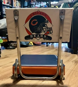 Vintage 1993 Chicago Bears faltbarer Stadion Bleacher Kissen Sitz - Bild 1 von 5